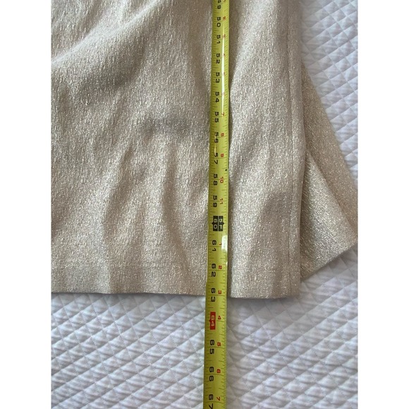 TERI JON Three-Quarter Sleeve Stretch Metallic Ruched Gown - Picture 13 of 16